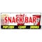 Signmission SNACK BAR CANDY POPCORN DRINKS BANNER SIGN cold sandwiches kettle corn B-120 Snack Bar Candy Popcorn - alternate 1